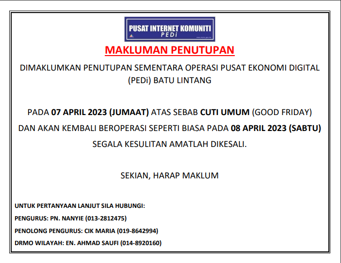 Tutup GF2023